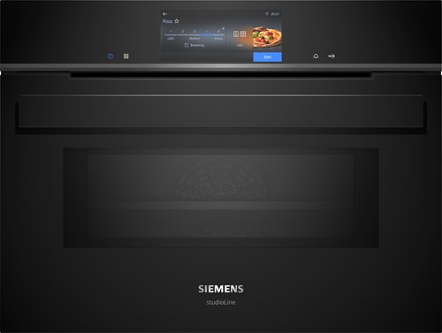 Siemens CM978GQB1 iQ700, Comp oven met magn, 15 syst, pyrolyse, HC