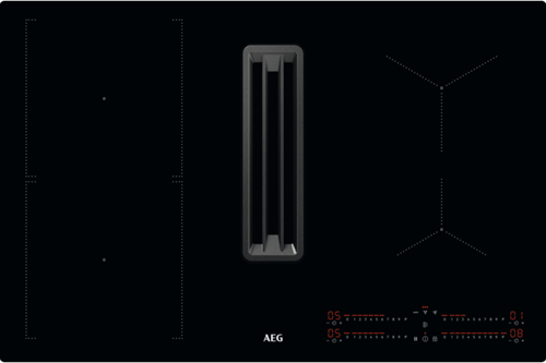 AEG CCE84543CB inductie kookplaat met afzuiging