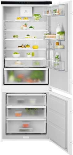 ELUX ENG7TE75S Koel / Vrieskast Combi Bottom